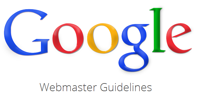 Google webmaster guidelines