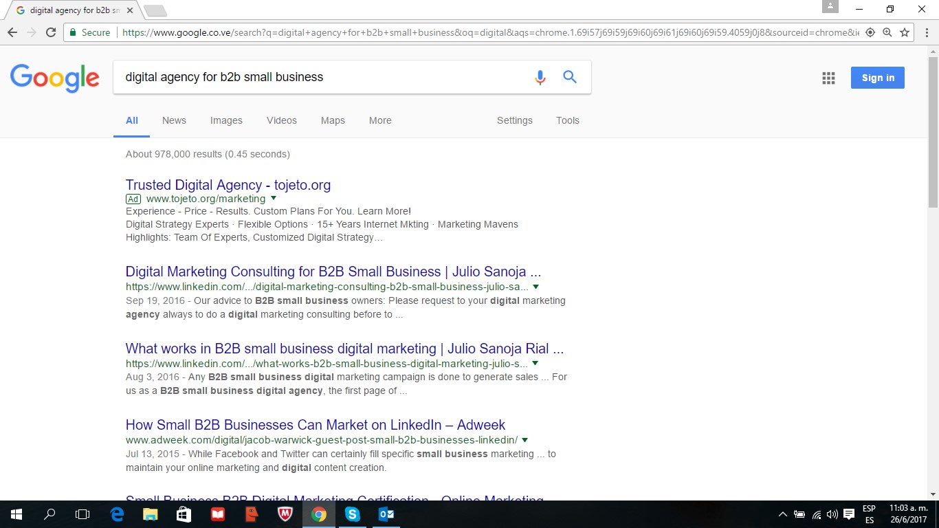 Search Marketing Consultant