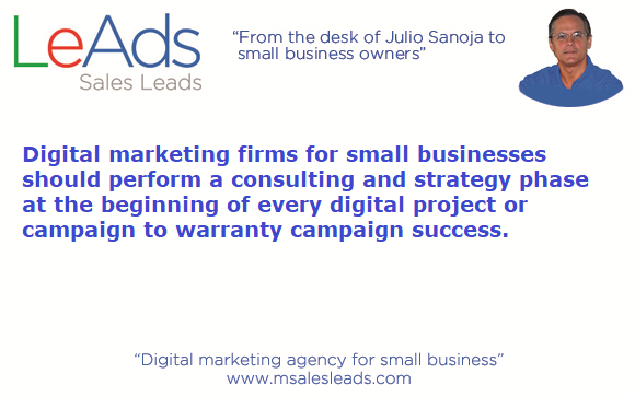 Digital marketing firms for small businesses