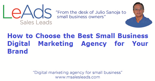 Small Business Digital Marketing Agency