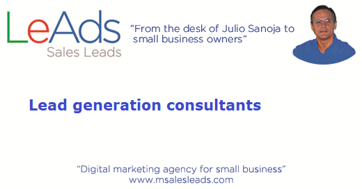Lead Generation Consultants
