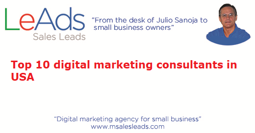 Top 10 Digital Marketing Consultants in USA