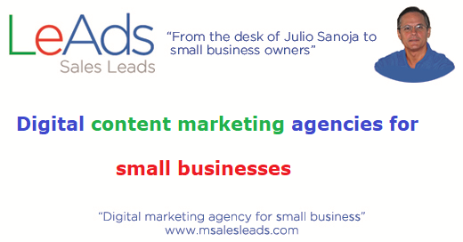 Digital Content Marketing Agencies for Small Businesses