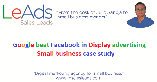 Google beat Facebook in Display