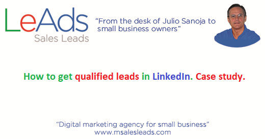 How to get qualified leads in LinkedIn