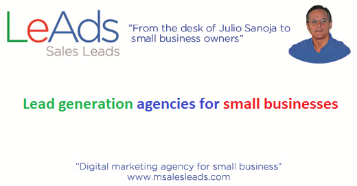 Lead generation agencies for small businesses