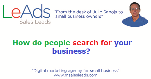 How Do People Search For Your Business