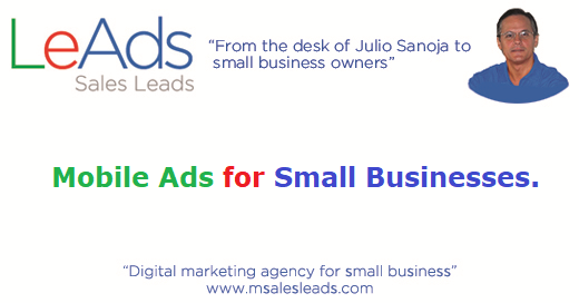 Mobile Ads for Small Businesses