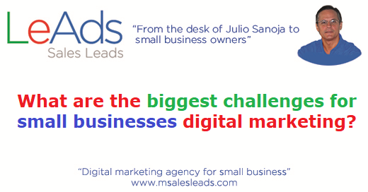 Small businesses digital marketing