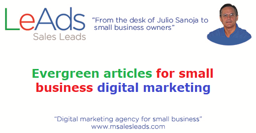 Evergreen Articles For Small Business Digital Marketing