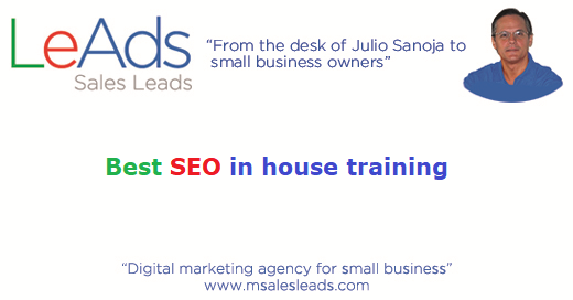 Best SEO in house training