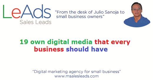 19 Own Digital Media That Every Business Should Have