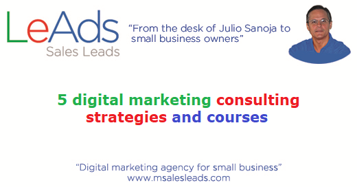 5 Digital Marketing Consulting Strategies And Courses