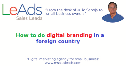 How To Do Digital Branding In A Foreign Country