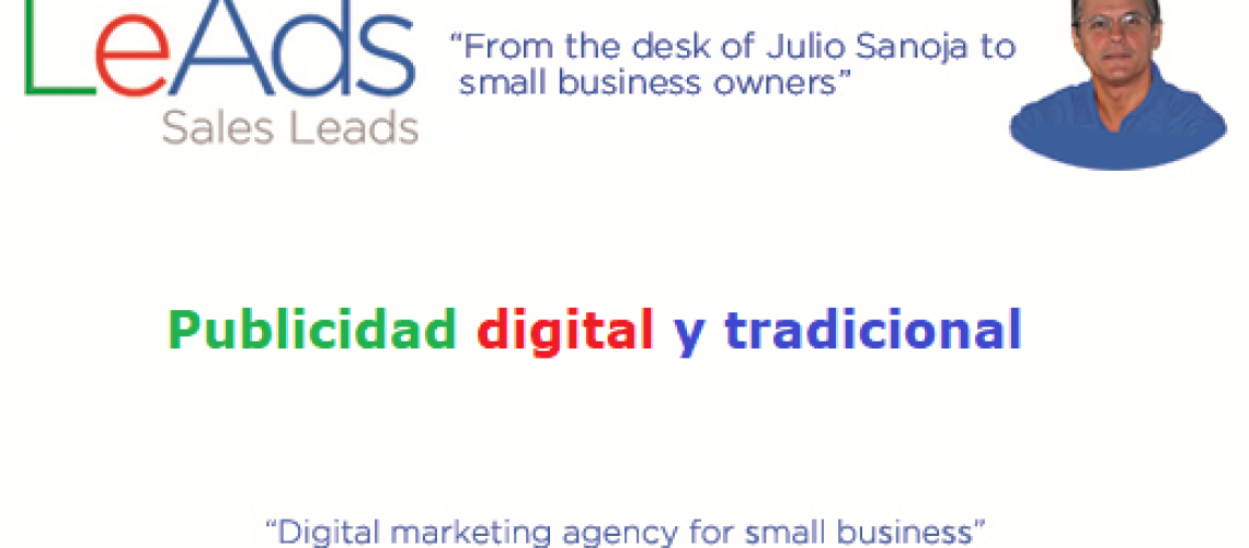 Publicidad Digital y Tradicional